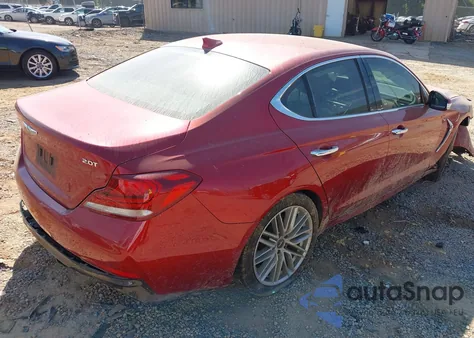 2021 Genesis G70 2.0T Rwd из США, поврежденный, VIN KMTG64LAXMU076561